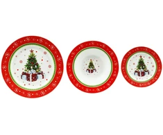Mondex Since 1986 SANTA LILA Komplet 3 talerzy 22cm 300ml/19/27cm