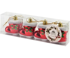 Mondex SANTA LILA Komplektas 4 bombų rinkinys 5x3,5x6cm