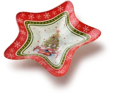 Mondex Since 1986 SANTA LILA Lėkštutė žvaigždutė 19,5x19,5x3,3 cm