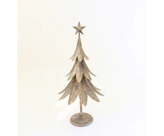 Mondex Since 1986 SANTA LILA Metalinė eglutė 30x27x60cm