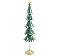 Mondex Since 1986 SANTA LILA Metalinė eglutės figūrėlė 26x18x110cm