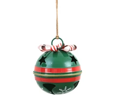 Mondex Since 1986 SANTA LILA Metalinė kalėdinė dekoracija 24,5x24,5x28,5cm