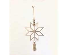 Mondex Since 1986 SANTA LILA Metalinis pakabukas žvaigždė 33x6,5x55cm