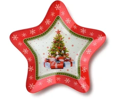 Mondex Since 1986 SANTA LILA Miseczka gwiazdka 31,4x31,4x3,8cm