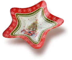 Mondex Since 1986 SANTA LILA Miseczka gwiazdka 19,5x19,5x3,3cm