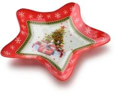 Mondex Since 1986 SANTA LILA Miseczka gwiazdka 31,4x31,4x3,8cm