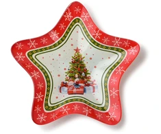Mondex Since 1986 SANTA LILA Miseczka gwiazdka 19,5x19,5x3,3cm