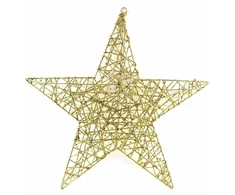 Mondex SANTA LILA žvaigždės formos dekoracija 60x8cm LED