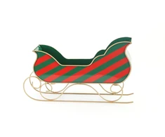 Mondex Since 1986 SANTA LILA Sanie dekoracyjne 39x22x22cm