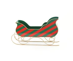 Mondex Since 1986 SANTA LILA Dekoratyvinės rogės 39x2x22cm