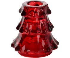 Mondex Since 1986 SANTA LILA Świecznik raudona 7x7,5cmchoinka raudona