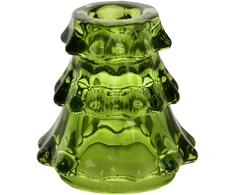 Mondex Since 1986 SANTA LILA Świecznik žalia 7x7,5cm choinka