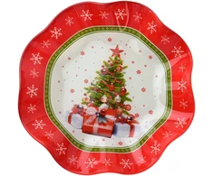 Mondex Since 1986 SANTA LILA Talerz dekoracyjny 19x19x3,7cm