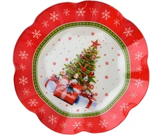 Mondex Since 1986 SANTA LILA Talerz dekoracyjny 28,5x28,5x4cm