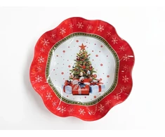 Mondex Since 1986 SANTA LILA Talerz dekoracyjny 19x19x3,7cm