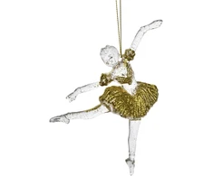 Mondex Since 1986 SANTA LILA Zawieszka Baletnica 15x5cm