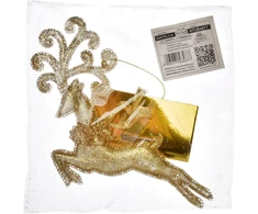 Mondex Since 1986 SANTA LILA Zawieszka Renifer 15x8cm