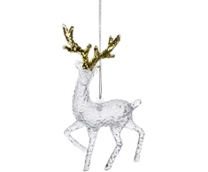 Mondex Since 1986 SANTA LILA Zawieszka Renifer 14x7cm