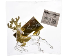 Mondex Since 1986 SANTA LILA Zawieszka Renifer 10x7cm
