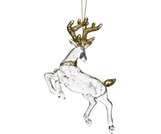 Mondex Since 1986 SANTA LILA Zawieszka Renifer 10x7cm