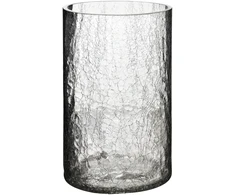 Mondex Since 1986 SERENITE Wazon 15x15x24cm cylinder popękane szkło