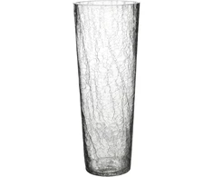 Mondex Since 1986 SERENITE Wazon 15x40cm konisch popękaneszkło