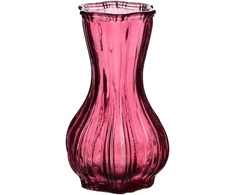 Mondex Since 1986 SERENITE Wazon 6x15cm rožinė stiklinis