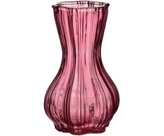 Mondex Since 1986 SERENITE Wazon 8,5x20cm rožinė stiklinis