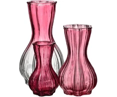 Mondex Since 1986 SERENITE Wazon 9x25,5cm stiklinis