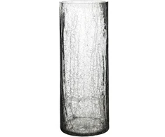 Mondex Since 1986 SERENITE Wazon cylinder 15x15x40cm popękane szkło