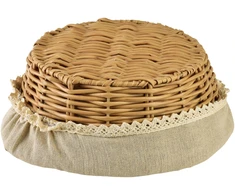 Mondex Since 1986 SINO Krepšelis 23x23x9cm iš poliuretano, nėrinių medžiaga