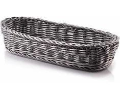 Mondex Since 1986 SINO krepšelis 27,5x11x5cm pilkas polirotangas