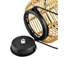 Mondex Since 1986 SOKKE NATURE Lampion solarny 15x15x25/36cm