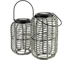 Mondex Since 1986 SOKKE Pilkas saulės žibintas 15x15x25/36cm