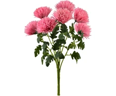 Mondex Since 1986 VIRIDIS 7 chrizantemų puokštė 57 cm rožinė