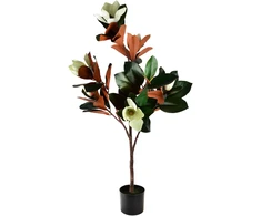 Mondex Since 1986 VIRIDIS Dirbtinė magnolija vazone 15x14x120cm