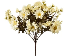 Mondex Since 1986 VIRIDIS Dirbtinių gėlių puokštė MARGARETKI 45 cm