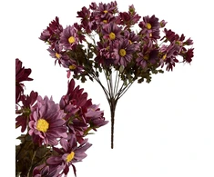 Mondex Since 1986 VIRIDIS Dirbtinių gėlių puokštė MARGARETKI 45 cm