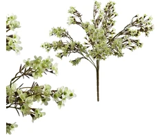 Mondex Since 1986 VIRIDIS dirbtinių gėlių puokštė 55 cm balta