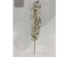 Mondex Since 1986 VIRIDIS Gałązka ozdobna listki 70cm szampańska