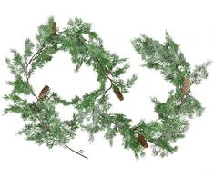 Mondex Since 1986 VIRIDIS Girlanda ośnieżona szyszki 180cm