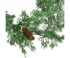 Mondex Since 1986 VIRIDIS Girlanda ośnieżona szyszki 180cm
