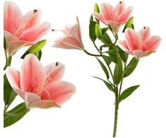 Mondex Since 1986 VIRIDIS Kwiat sztuczny Lilia 45cm