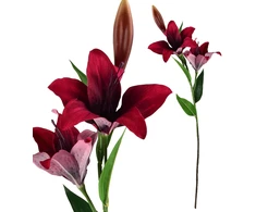 Mondex Since 1986 VIRIDIS Kwiat sztuczny LILIA 85cm 5905771472863 bordinė