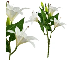 Mondex Since 1986 VIRIDIS Kwiat sztuczny Lilia 45cm