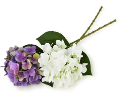 Mondex Since 1986 VIRIDIS Kwiat sztuczny Hortensja 60cm balta