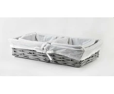 Mondex Since 1986 WILL 3 pintų krepšelių rinkinys 39x25x9/19x16x8/19x16x8 cm