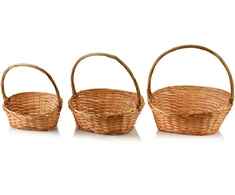 Mondex Since 1986 WILL Komplet 3 koszy prezentowych 46x39x45/40x34x42/34x27x35cm
