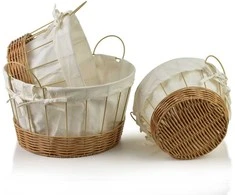 Mondex Since 1986 WILL 3 krepšelių su rankenomis rinkinys XL: 35x35x20,5/26,5 cm L: 30x30x18/23 cm M: 25x25x15,5/20,5 cm