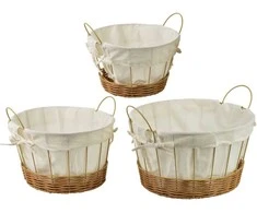 Mondex Since 1986 WILL 3 krepšelių su rankenomis rinkinys XL: 35x35x20,5/26,5 cm L: 30x30x18/23 cm M: 25x25x15,5/20,5 cm